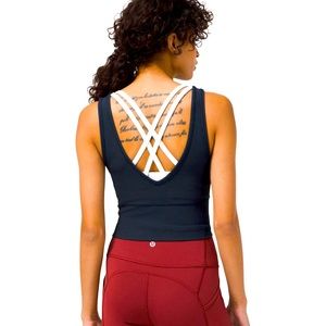 Lululemon power pivot ribbed tank